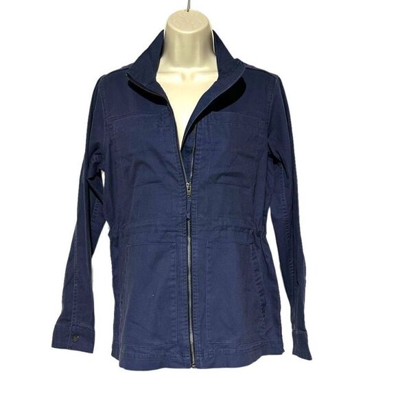 NWT GAP Women's Full Zip Adjustable Drawcord Waist Utility Field Jacket Size S - Picture 6 of 15
